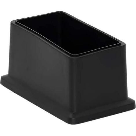 Set mit 8 rechteckigen PVC-Stuhlbeinkappen, die keine Spuren hinterlassen – Bodenschutz 25 x 50 mm (1" x 2") (1/5)