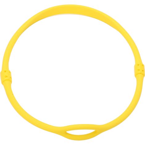 Collier de régulateur en silicone pour plongée sous-marine, accessoire de plongée jaune 72 cm