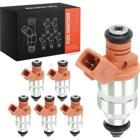 Iniettore, lunghezza 65,2 mm, 2 contatti di connessione, iniezione a corpo farfallato, compatibile con benzina, compatibile con Audi A4 A6 (1/5)
