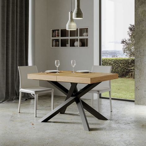 Mesa extensible de comedor 90 x 130 - 234 cm moderna madera Volantis Wood (1/5)