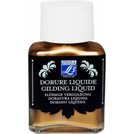 Flacon Dorure Liquide 75ml Or Pâle - Lefranc&Bourgeois