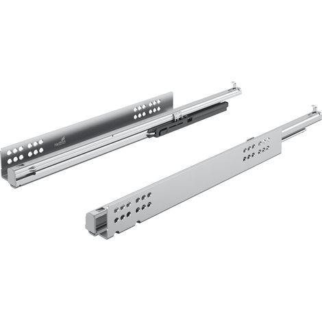 Hettich Unterflur-Vollauszug, Quadro V6, 9080231, mit Silent System, 350mm, links und rechts