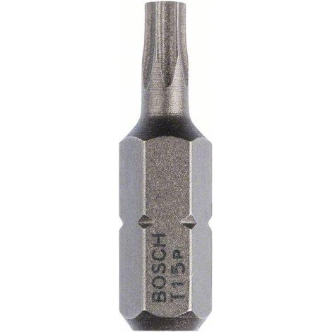 Bit per cacciavite extra duro T15, 25 mm, confezione da 10