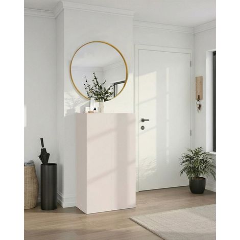 Meuble à chaussures moderne 63 cm cachemire/mercure Runny (1/5)