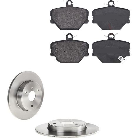 KIT FRENI ANTERIORI compatibile con SMART CROSSBLADE (450) - DISCHI + PASTIGLIE OEM: P 50 038 / 17161 , 17789 /SOSTITUZIONE DIRETTA/BASSA POLVERE/SILENZIOSO