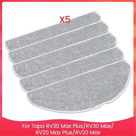 Chiffon de nettoyage lavable pour pièces détachées d'aspirateur robot RV30 --- (1/5)