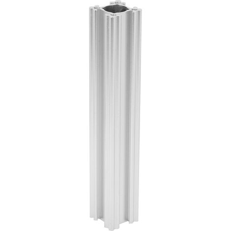 Profilé en aluminium à rainure en T pour rail linéaire CNC, support d'arbre d'imprimante 3D, poutre carrée de 24 mm (1/5)