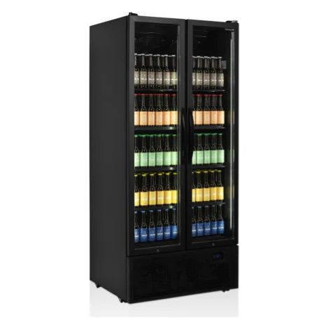 Réfrigérateur Vitré FS890H Couleur Noire - TEFCOLD (1/4)