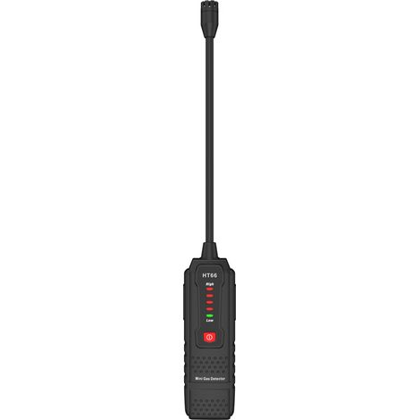 Erdgas-Detektor, Erdgas/Methan/Propan/Butan/LPG/LNG-Lecksucher, tragbarer Gasdetektor mit akustischem Alarm für Zuhause, Küche, Campingwagen