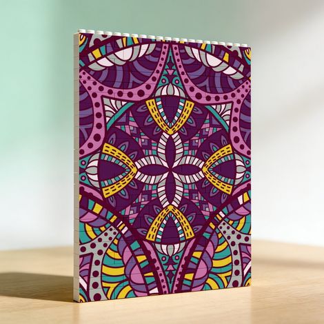 Blocs de construction ludique coloré : souvenir adorable pour la famille et les amis (1/5)