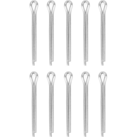 Lot de 10 goupilles métalliques de sécurité pour moteur hors-bord, compatible 9.9 13.5 F9.9 F13.5 MU 1 MU 2, portable (1/5)