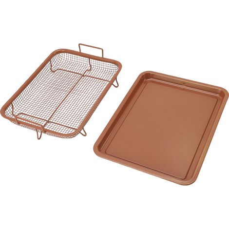 Panier Friteuse pour Four Inox et Plateau – Rechange Cuisson Grilling Friture Style 2 (1/5)