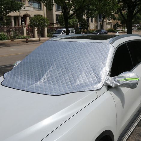 Protection de pare-brise pour la protection du pare-brise de la voiture contre les projections de glace. (1/5)