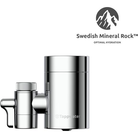 Tappwater EcoPro SMR Filtro para grifo, filtra más de 100 sustancias y remineraliza el agua