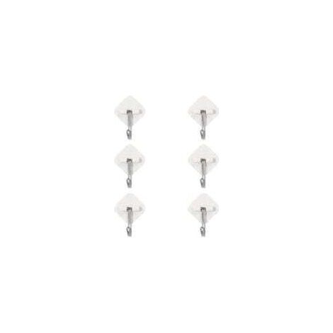 Ganchos adhesivos, 20 unidades, para toallas, de pared, multiusos, para baño, cocina, pared y puerta. (1/5)