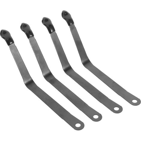 Pinces de maintien pour partitions, lot 4, en acier au manganèse (1/5)