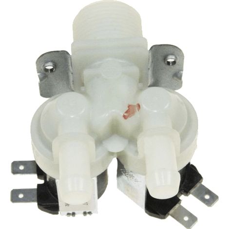 ELECTROVANNE 2 VOIES 180° POUR LAVE LINGE HAIER - 49046283 (1/2)