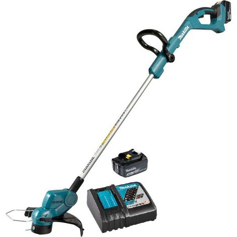 Recortadora de césped sin cable Makita DUR 193 RF 18 V 260 mm + 1x batería recargable 3,0 Ah + cargador