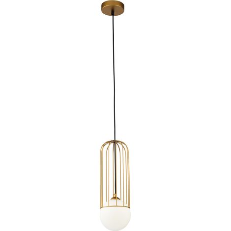 Lampada pendente Pendant in Metallo Telford Oro (1/2)