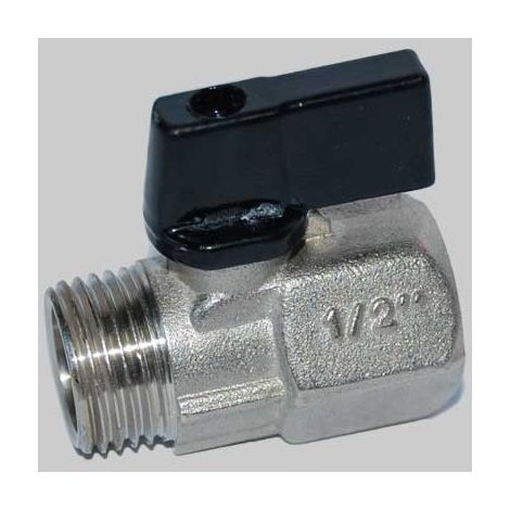 MINIVALVOLA A SFERA M/F  3/8     MADE IN ITALY