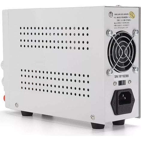 Alimentation régulée DC 30V 10A, commutation à affichage numérique LED réglable (1/5)