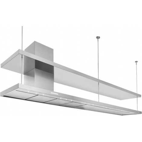 Foster S4001. Potenza massima di estrazione: 567,3 m³/h, Tipo di estrazione: Aspirante/Filtrante, Classe di efficienza dinamica del fluido: A. Tipo: Cappa aspirante a parete, Colore del p... - 2440150 (1/4)