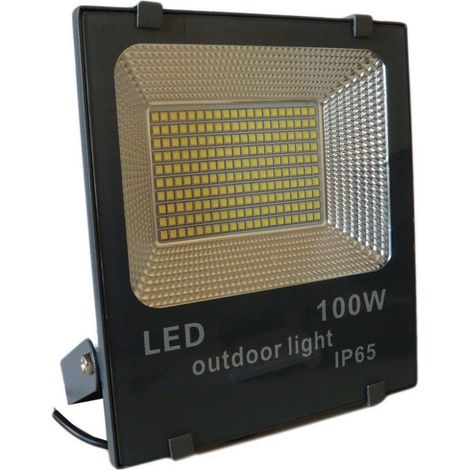 Trade Shop - SMD SCHLANKER LED-SCHEINWERFER KALTWEISSES LICHT 50 100 200 W IP65 -