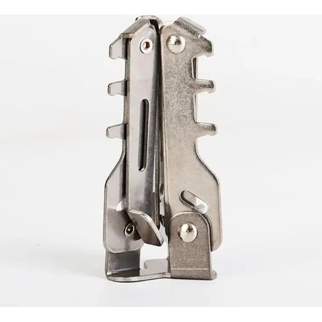 Support universel pliable en métal pour cartouches de gaz, support trépied pour réchauds de camping portables. (1/5)