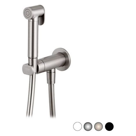 Set miscelatore con doccetta shut-off tondo CromoRERU (1/2)
