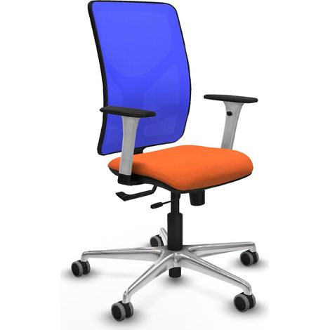 Silla de oficina piqueras y crespo Motilla transparente aluminio espuma (1/2)