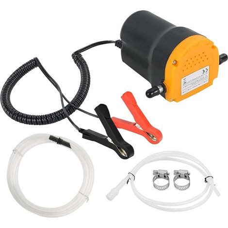 Pompe diesel 12 V 80 W, pompe de transfert de carburant avec tuyaux pour voiture, moto, voiture (1/5)