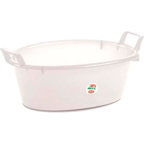 Bacinilla de polietileno ovalada neutra L 12 45 Stefanpl