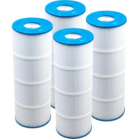 Lot de 4 filtres de piscine pour SwimClear C3025, C3030, PA 81, C-7483, FC-1225, FC-6425, Ultral-A3 (1/5)