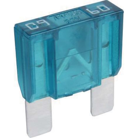Fusibile maxi a spina piatta 32V 1x60A 29,7x33,9mm blu