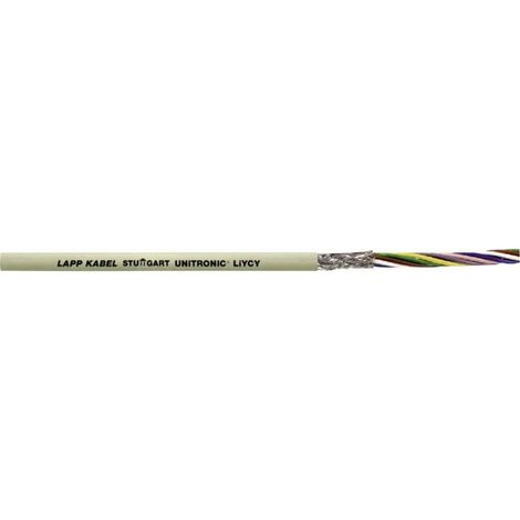 LAPP 34502/50 Câble de données UNITRONIC LIYCY 2 x 0.34 mm² gris 50 m V187781