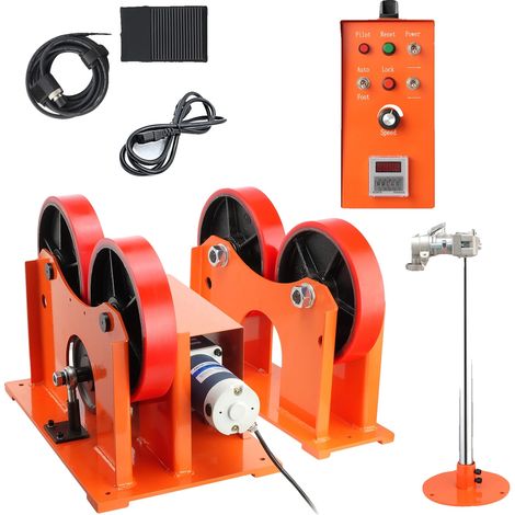Schweißpositionierer, Tragfähigkeit 1000KG, 0,5-6 U/min Geschwindigkeit, 315mm Spannfutterdurchmesser, verstellbare Neigung 0-90°, 10-210mm (1/5)