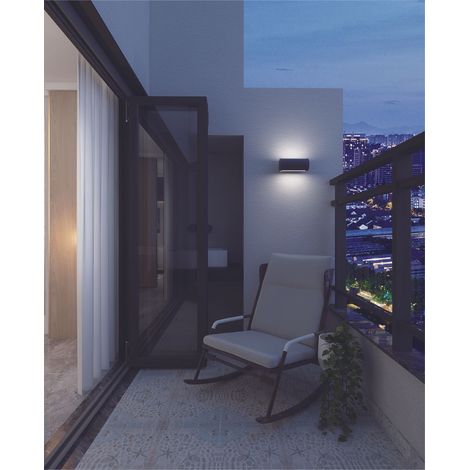 Applique murale extérieure filaire IP65 1250lm 3000K - Voltman (1/4)