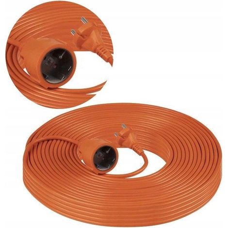 Orno GES-4/50M Verlängerungskabel Garten 50 Meter orange