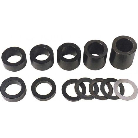 Bagues de remplissage alésage 50 mm jeu de 10 bagues, Ép. 1,2,3,4,5,10,15,20,30,40 mm (1/2)