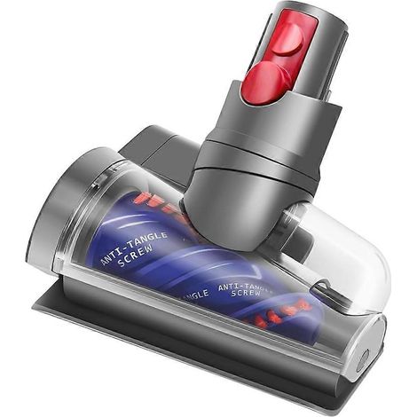 Tête de brosse anti-emmêlement compatible avec les aspirateurs numériques ultra-minces V12 Detect Slim/V10 outil de nettoyage en spirale pour les cheveux sur les canapés et les lits. (1/5)