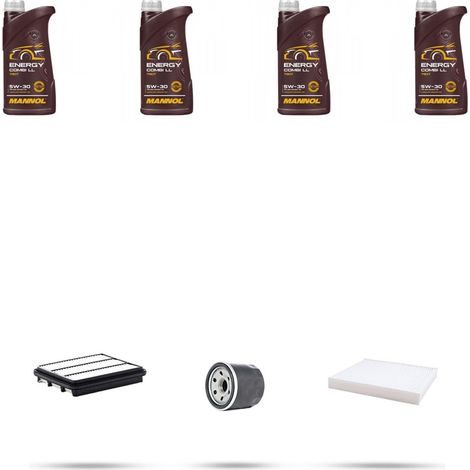 Kit tagliando 3 FILTRI e 4L OLIO compatibile con Hyundai Elantra III (MD) 1.6 97KW dal 2011 (1/5)