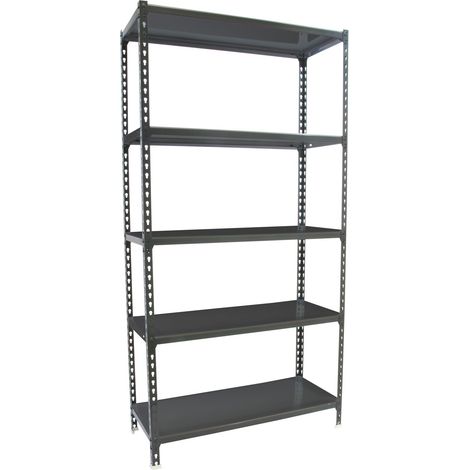 Simonrack Étagère métallique moderne antracite 1000x2000 mm (1/5)