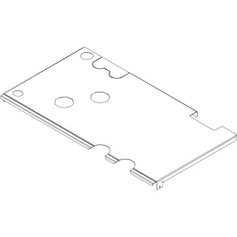 BOSCH Ersatzteil TTNR: 8738209433 Abdeckung L/W hinten (1/2)