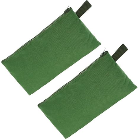 Sac de rangement en toile avec fermeture éclair pour petits outils et (1/5)