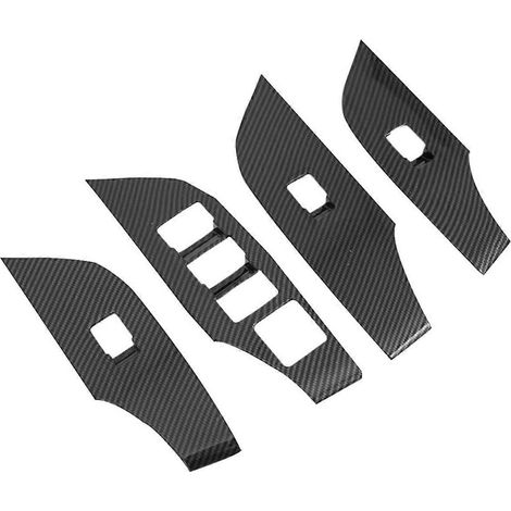 Fensterheberschalter-Abdeckungen, Zierleistenaufkleber für Linkslenker (2019–2023) (1/5)