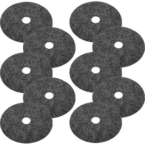 10pièces Anneaux De Paillis pour Arbres Disque De Protection pour Pied Arbre Tapis De Protection pour Plantes Rond (1/5)