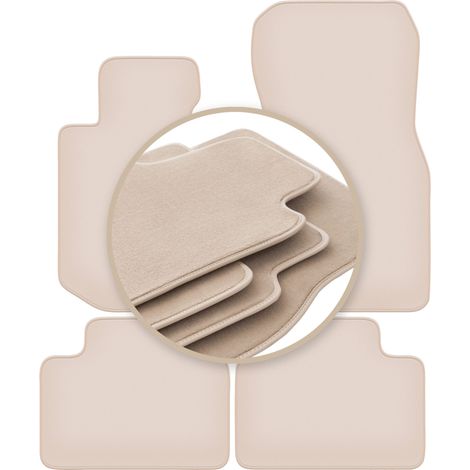Alfombrillas beige de alta calidad para: BMW Serie 4 G26 Gran Coupé 2021-2022 (1/5)