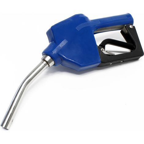 Wiltec Zapfpistole aus Edelstahl mit Abschaltautomatik, 174 x 60 x 407 mm, 0-60 l/min, für Harnstoffpumpe, AUS32 Förderpumpe zur Betankung