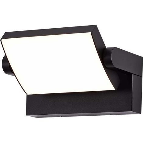 V-TAC Lampada LED da Muro 17W 120LM/W Nero Ruotabile Bianco Caldo IP65