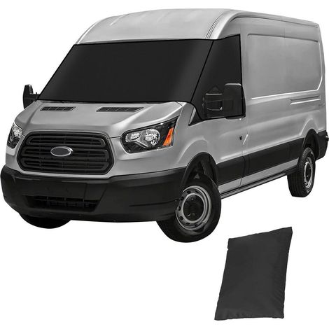 Frontscheibenabdeckung für Ford Transit Custom 2012-2024, 600D wasserdicht, Ganzjahresschutz (1/5)